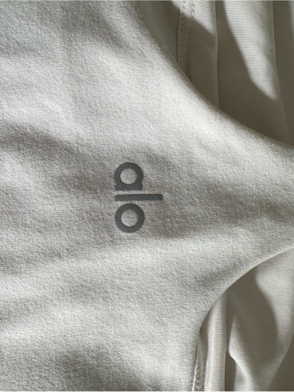 ALO Yoga White Racerback Women’s One-Piece Bodysuit - Picture 4 of 5